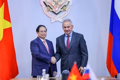 Vietnamese Government leader meets with Secretary of Russian Security Council in Moscow