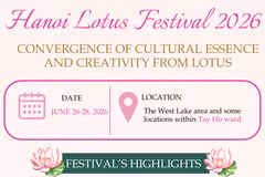 Hanoi Lotus Festival 2026: Where cultural essence meets creativity