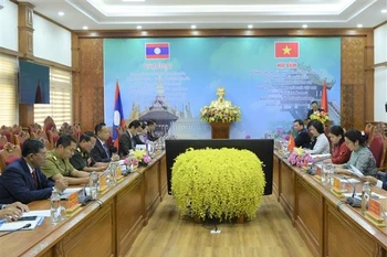 Vietnam’s Kon Tum province and Laos’ Attapeu province have agreed to upgrade the Dak Long – Vang Tat auxiliary border gates to main ones. (Photo: VNA)
