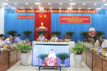 An Giang province convenes a meeting to review the progress of the initiative and set key tasks for the coming period. (Photo: VNA)