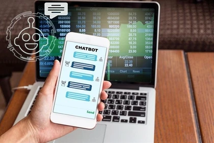 A banking chatbot addresses urgent operational needs in digital transformation. (Photo: VNA)