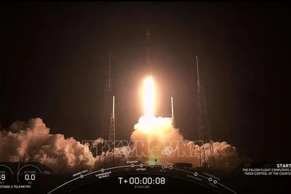 SpaceX's Falcon 9 launched in the US (Photo: AP)