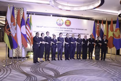 The 22nd ASEAN Ministerial Meeting on Science, Technology and Innovation (AMMSTI-22) is held in Vientiane, Laos, on June 26. (Photo: asean.org)