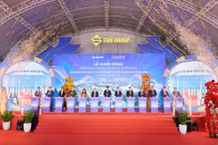 Sun Group breaks ground on the high-end integrated casino tourism services complex at Van Don Economic Zone, Quang Ninh province, on December 19, 2025. (Photo: Sun Group)