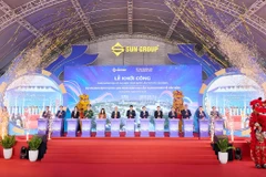 Sun Group breaks ground on the high-end integrated casino tourism services complex at Van Don Economic Zone, Quang Ninh province, on December 19, 2025. (Photo: Sun Group)