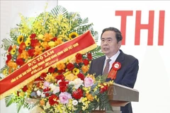 National Assembly Chairman Tran Thanh Man launches the National Assembly Standing Committee's patriotic emulation movement for the 2025–2030 period on November 29, 2025. (Photo: VNA)