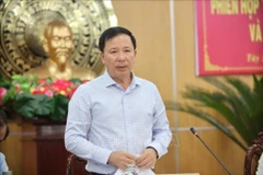Chairman of the Tay Ninh provincial People’s Committee Nguyen Van Ut speaks at a recent meeting to review the socio-economic situation in the first half of 2025 and set tasks for the remaining months. (Photo: VNA)
