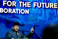 Indonesian President Prabowo Subianto speaks at the 2025 International Conference on Infrastructure (ICI) held at the Jakarta Convention Center (JCC) in Jakarta on June 12, 2025. (Photo: Antara)