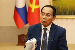 Bounthong Chitmany, Politburo member, permanent member of the Lao People’s Revolutionary Party (LPRP) Central Committee’s Secretariat and State Vice President of Laos (Photo: VNA)