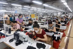 TNG Thai Nguyen Garment Company generates annual revenues worth trillions of VND and creates jobs for more than 20,000 workers. (Photo: VNA)