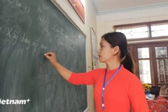 Vietnam records positive results in teacher survey. (Photo: VNA)