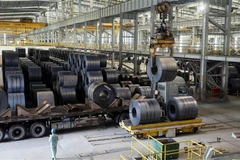 Hoa Phat is currently the leading steel producer in Vietnam, offering a wide range of diverse products. (Photo: VNA) 