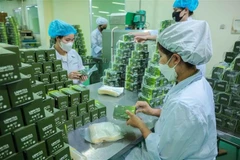 Lam Dong Pharmaceutical Joint Stock Company (Ladophar) develops numerous products that meet OCOP standards. (Photo: VNA) 