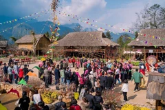 Traditional festivals and folk games in Ban May offer visitors authentic, emotional, and meaningful experiences of green tourism along every journey. (Photo published by VNA)