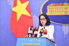 Spokesperson for the Ministry of Foreign Affairs Pham Thu Hang (Photo: VNA)