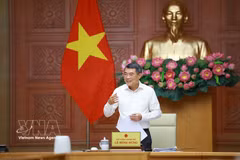 Prime Minister Le Minh Hung orders bold reforms to unlock resources, drive double-digit growth at the working session with the Ministry of Agriculture and Environment on April 29, 2026. (Photo: VNA)