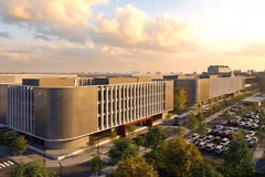 A perspective of the Viettel Military Industry and Telecoms Group's high-tech semiconductor chip manufacturing plant at Hoa Lac Hi-Tech Park. (Photo: Viettel)