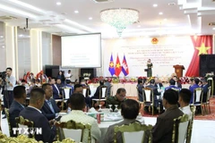 An overview of the celebration marking the 80th national day of Vietnam (september 2) in Battambang province, Cambodia. (Photo: VNA)