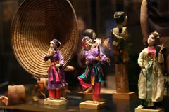 An exhibition space for applied and folk arts at the Vietnam Fine Arts Museum (Photo: Vietnam Fine Arts Museum)