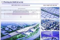 Preliminary design plan for the North–South high-speed railway project (Photo: VNA)