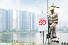 Viettel exceeds target of 20,000 new 5G stations by more than three weeks. (Illustrative photo: VNA)