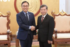 Chief Justice of the Supreme People’s Court Le Minh Tri hosted a reception for RoK Ambassador to Vietnam Choi Young-sam on March 4. (Photo: VNA)