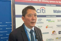 Deputy Minister of Finance Cao Anh Tuan grants an interview to the Vietnam News Agency (VNA). (Photo: VNA)