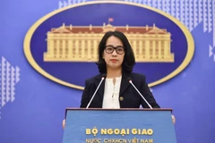 Spokesperson of the Ministry of Foreign Affairs Pham Thu Hang (Photo: VNA)