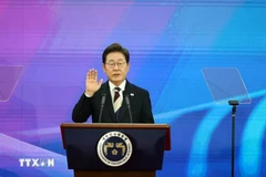 Lee Jae-myung was sworn in as President of the Republic of Korea at the National Assembly in Seoul on June 4, 2025. (Photo: Xinhua/VNA)