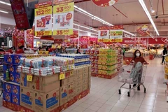 A Go! supermarket in Long Bien, Hanoi. The supermarket chain is owned by Central Retail, which plans to invest 1.38 billion USD to expand in Thailand and Vietnam. (Photo: VNA)