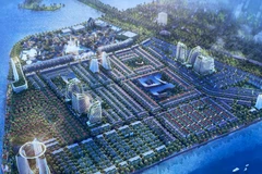 A rendering of the Da Nang Smart City project, valued at over 11.5 trillion VND (442.8 million USD). (Photo: VNA)