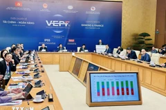 The thematic session on finance and banking of the Viet­nam Eco­nomy in 2025 and Pro­spects in 2026 Forum (VEPF). (Photo: VNA)