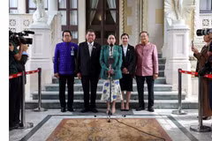 Thailand's Prime Minister Paetongtarn Shinawatra speaks after Thailand's Constitutional Court suspended her from duty pending a case seeking her dismissal, at the Government House in Bangkok, Thailand, July 1, 2025. (Photo: Reuters)