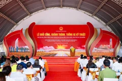 The groundbreaking, inauguration and technical opening ceremony for projects in An Giang on December 19, 2025. (Photo: Sun Group)