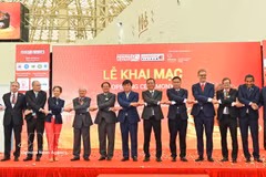 The opening ceremony of the Mining & Construction Vietnam 2026 exhibition. (Photo: VNA)