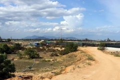 The designated site for building a resettlement area for residents affected by the Ninh Thuan 1 Nuclear Power Plant project. (Photo: VNA)