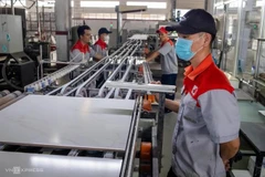 Dong Tam’s brick factory in Long An province. (Photo: vnexpress.net)