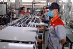 Dong Tam’s brick factory in Long An province. (Photo: vnexpress.net)