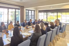 Vietnamese Ambassador to Australia Pham The meeting between the ASEAN–Australia Centre (AAC) under the DFAT and the ASEAN Committee in Canberra (ACC). (Photo published by VNA)