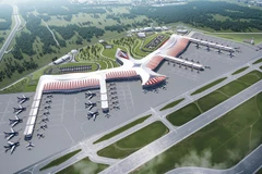 A perspective of Phu Quoc international airport. (Photo: Sun Group)