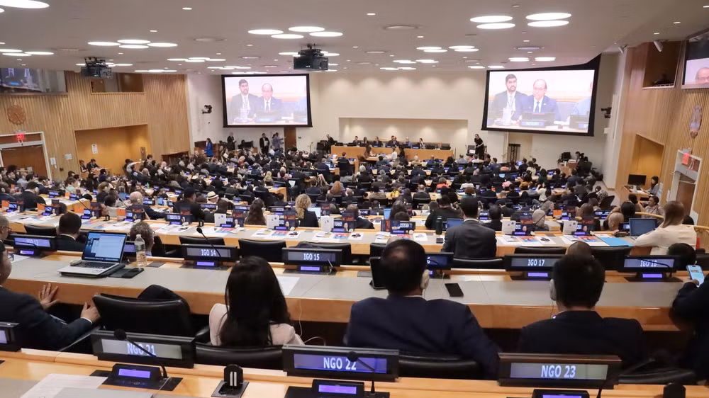 A view of the working session at the United Nations headquarters in New York (Photo: VNA) 2.jpg