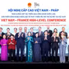 Delegates at the Vietnam – France High-Level Conference.