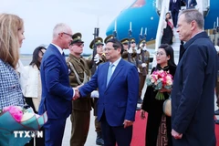 PM arrives in Tallinn, starting official visit to Estonia