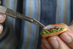 Miniature art: Taste of Vietnam in palm of hand