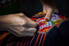 Unique beauty of the Pieu scarf