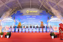 Sun Group breaks ground on the high-end integrated casino tourism services complex at Van Don Economic Zone, Quang Ninh province, on December 19, 2025. (Photo: Sun Group)