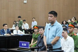 Defendant Nguyen Van Hau, former Chairman of Phuc Son Group (Photo: dantri.com.vn)