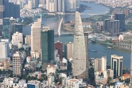 The Bitexco Financial Centre, also known as the Bitexco Tower, is one of the iconic landmarks of Ho Chi Minh City. (Photo: VNA)
