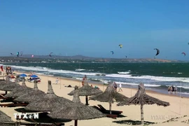 A corner of Mui Ne beach (Photo: VNA)