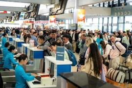 Flight volumes at major airports such as Noi Bai and Tan Son Nhat are expected to continue rising as post-Tet travel demand remains strong. (Photo: VNA)